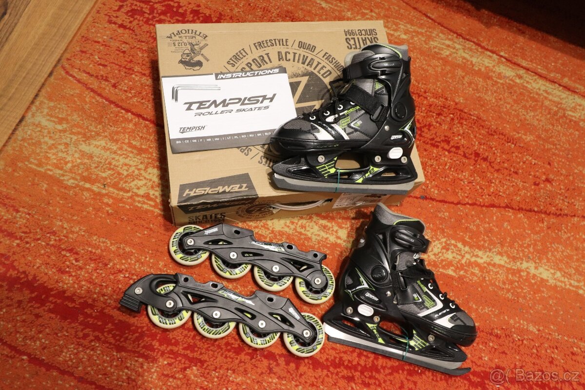 Brusle na led/kolečkové 3 modely - 6