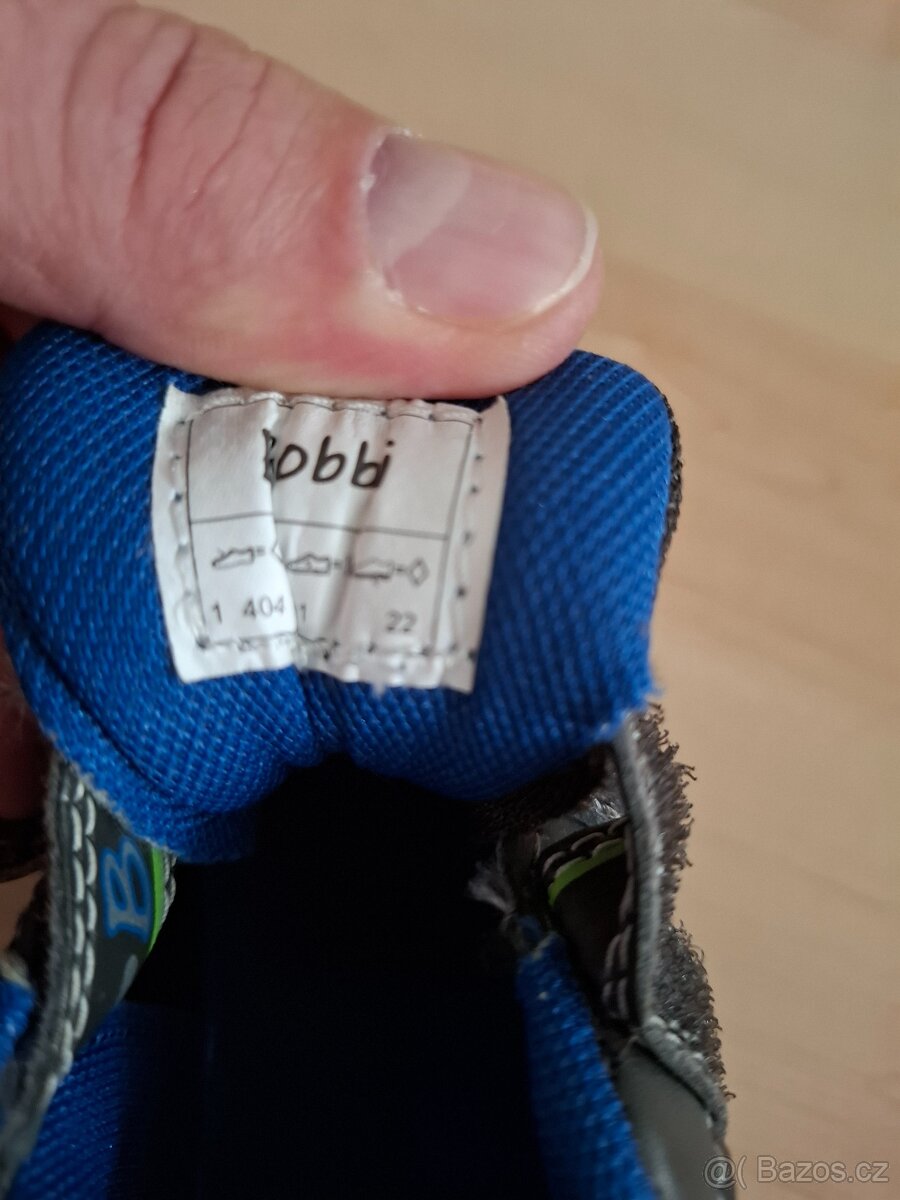 Dětské tenisky botičky Skechers modré velikost 22 - 6