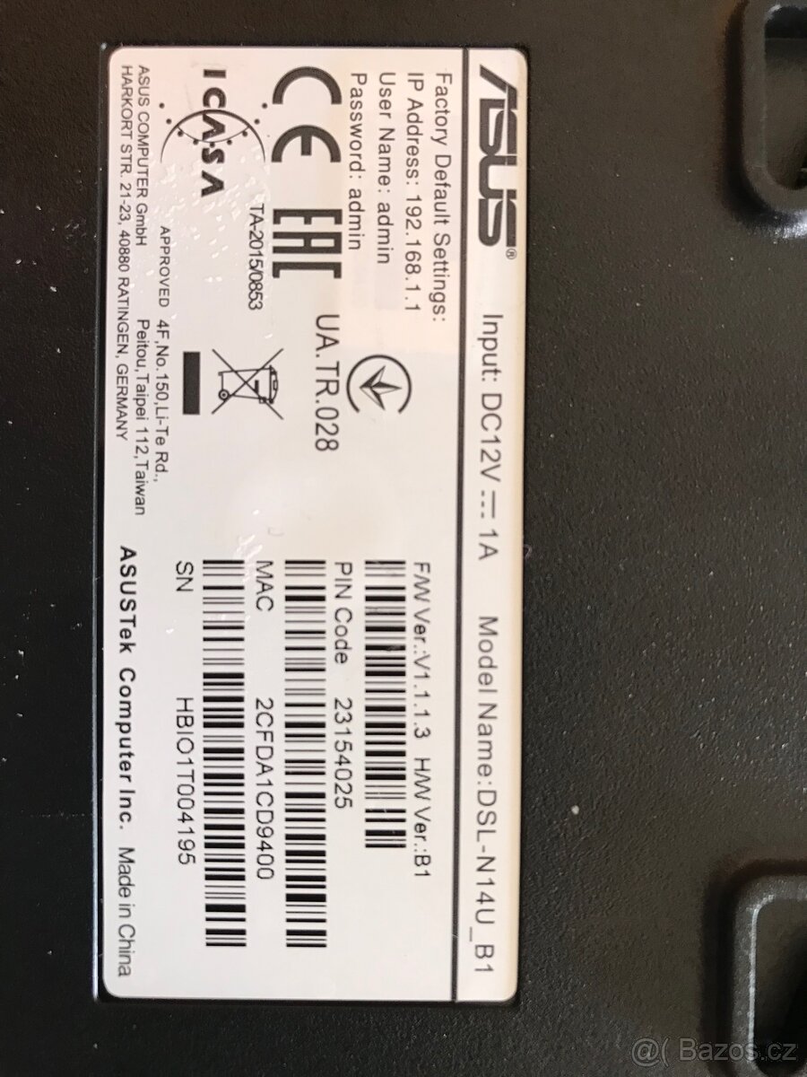 Modem router Asus DSL-N14U - 6