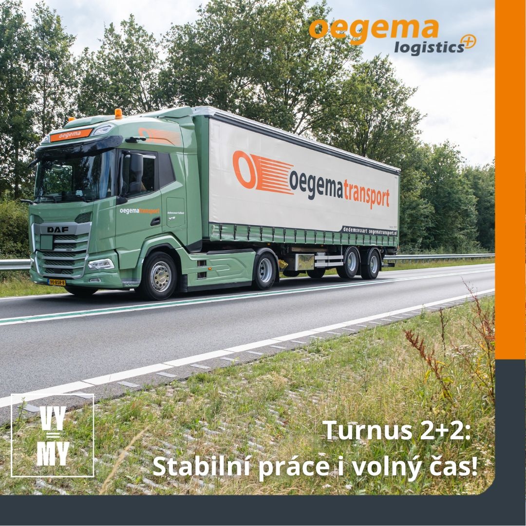 Hledáme nové řidiče MKD s C+E turnus 2+2 - 6