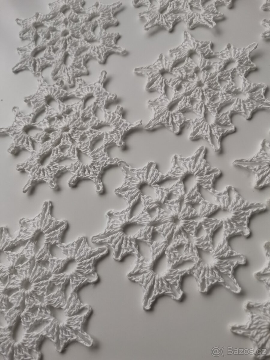 Vločky na vánoční stromeček - 6