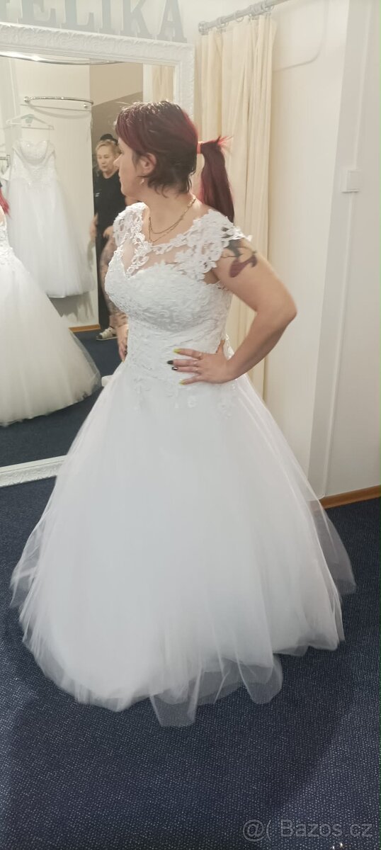 Prodám svatební šaty - 6