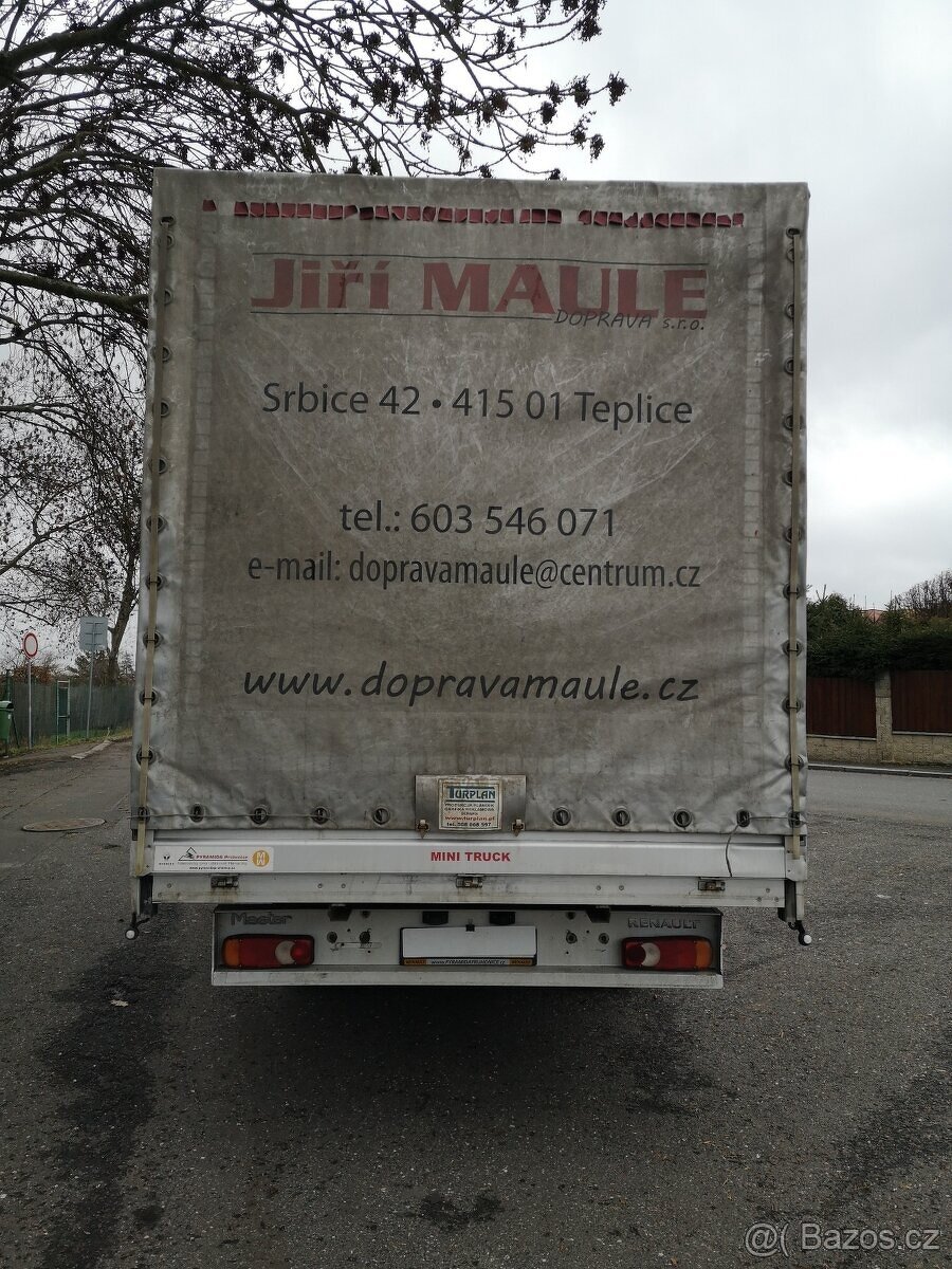 RENAULT MASTER VALNÍK-PLACHTA-10TI PALETA - 6
