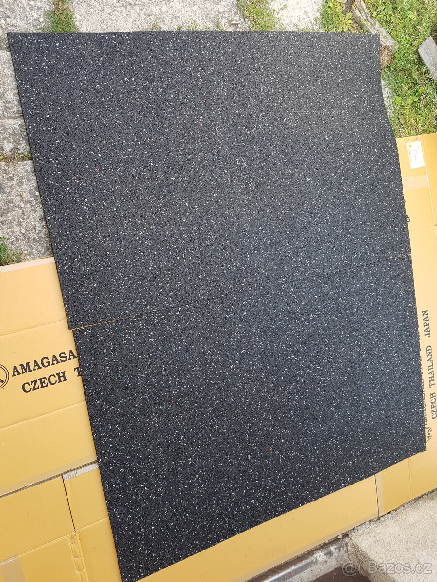 Fitness podložka pod stroje a činky 125x80 - velmi odolná - 6