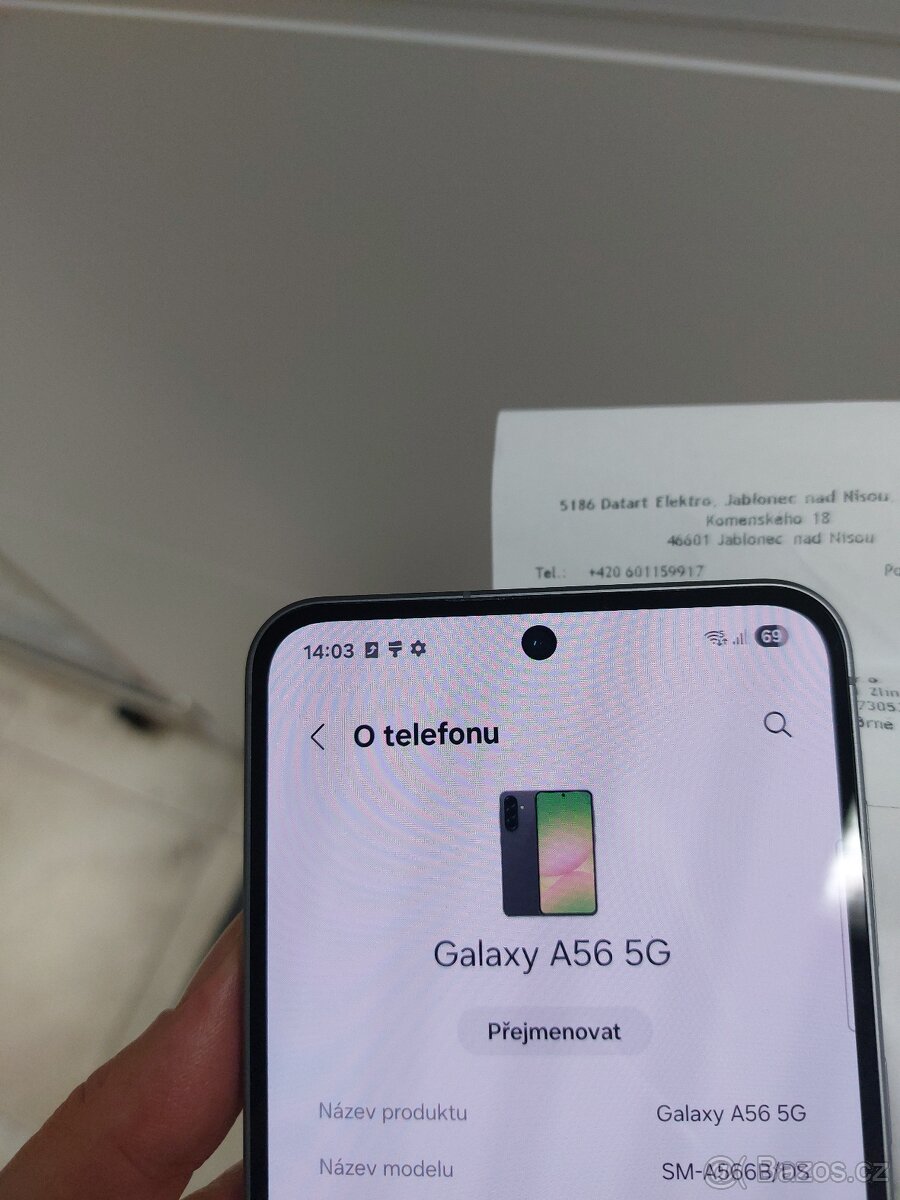 Samsung Galaxy A56 5G, 8/128 GB, doklad, záruka, zánovní - 6