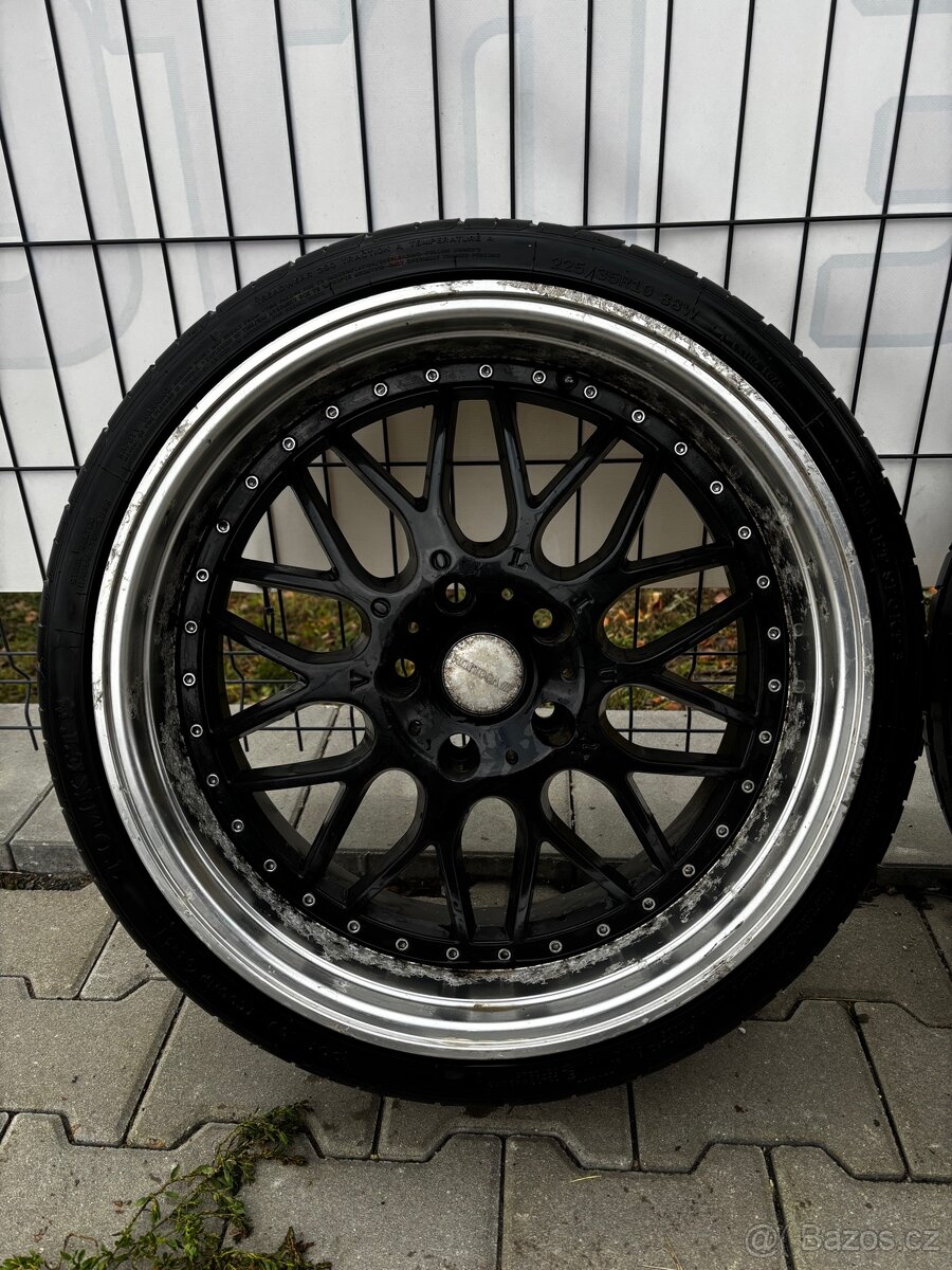 PRODÁM - Alu kola + letní pneu TOMKET Sport 225/35/R19 - 6