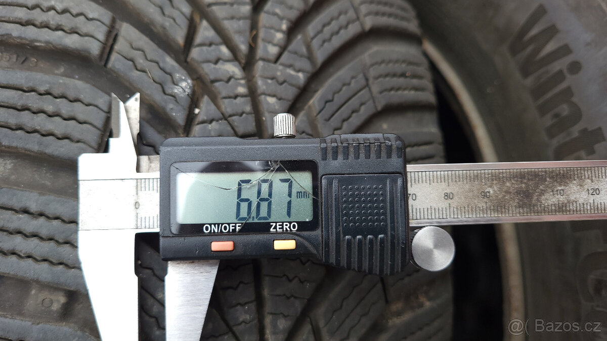 Zánovní zimní kola Conti 15" 5x112 Sharan, Alhambra, Galaxy - 6