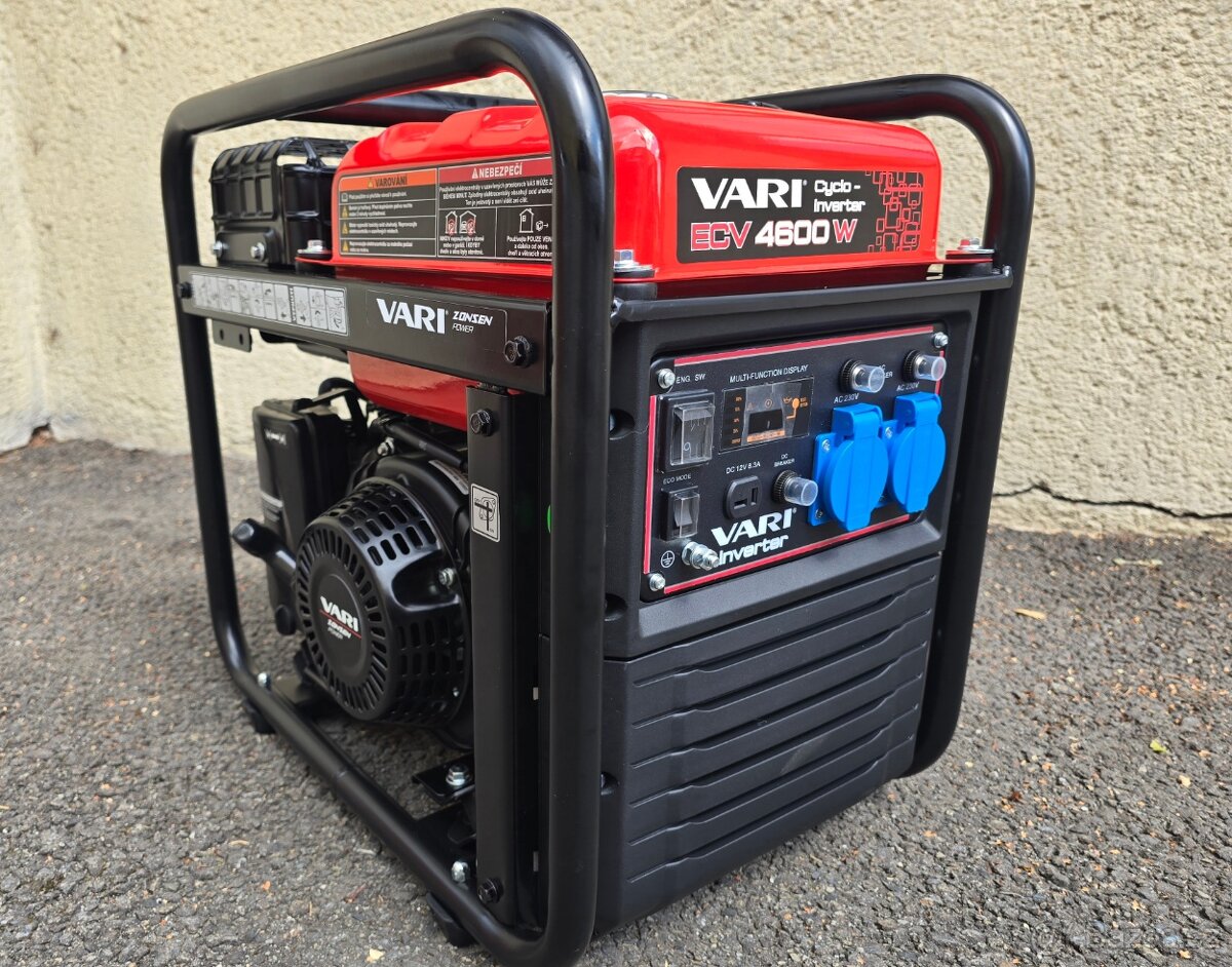 Elektrocentrála VARI ECV 4600W PROFI - 6