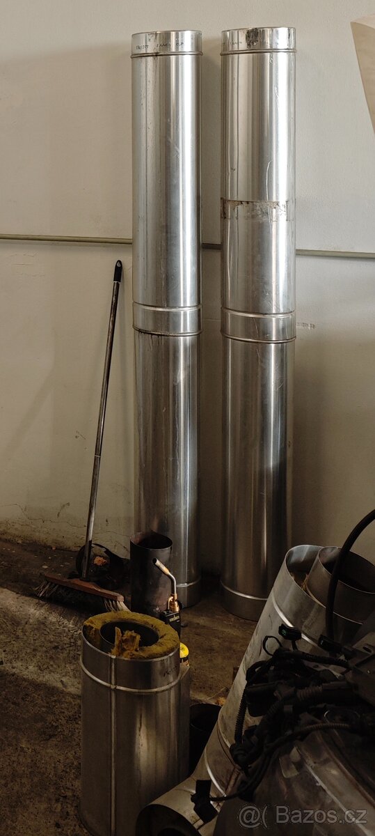 Prodám nerezový komín 130mm - 6