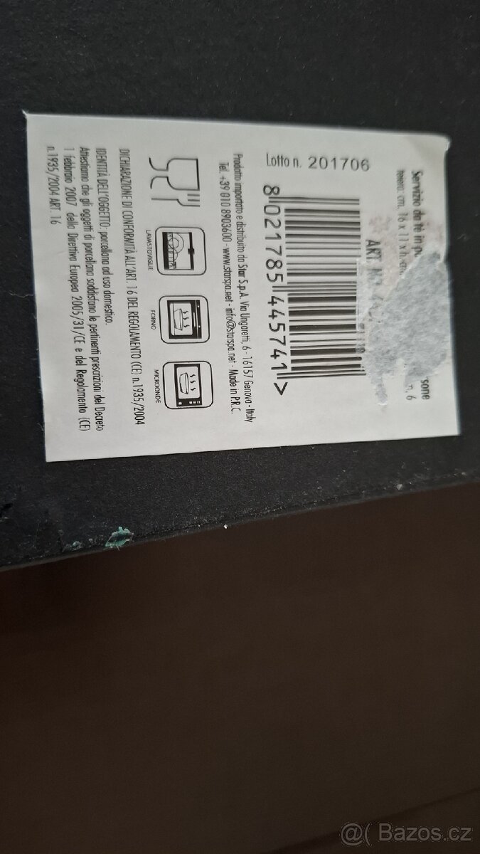 Nová čajová sada v originál.baleni - 6