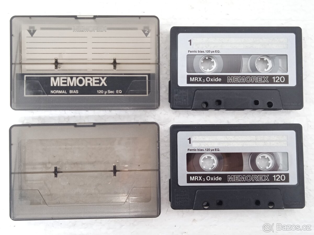 2x MEMOREX 120 MRX3OXIDE Retro Audiokazeta - 6