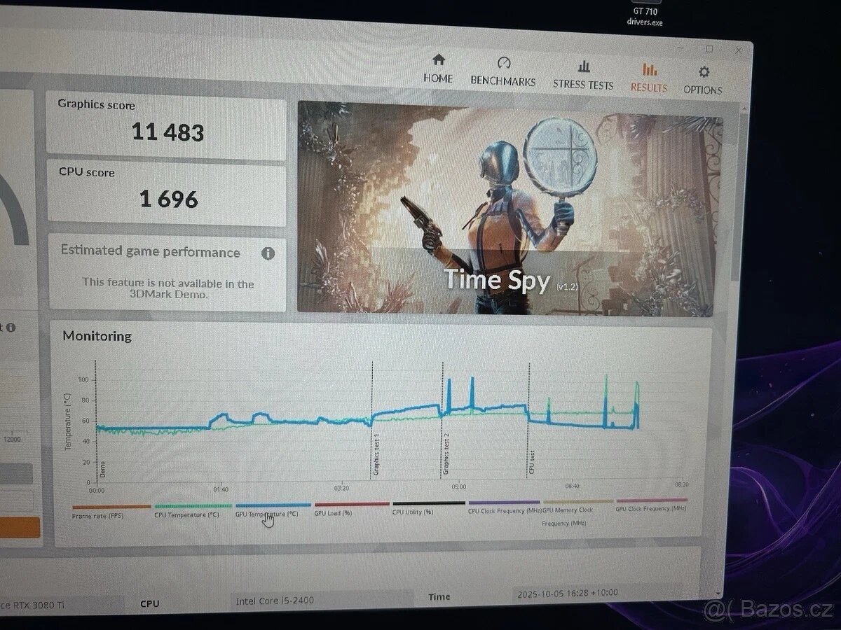 Prodám MSI GeForce RTX 3080 Ti SUPRIM X 12G - 6
