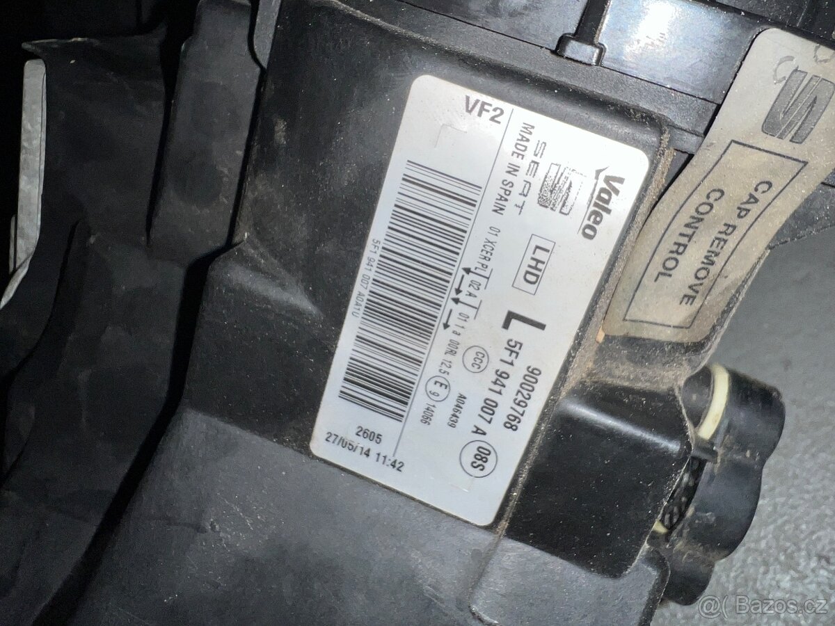 Přední světlomety Seat Leon 5f - 6