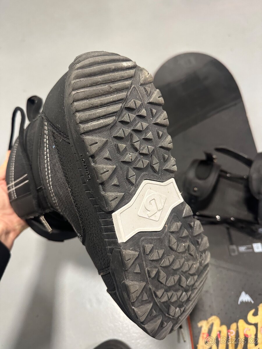 Snowboard BURTON 157 + boty 44,5 - 6