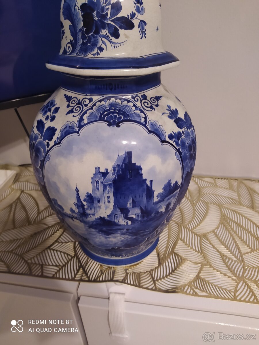 Prodám Delfskou vázu - 6