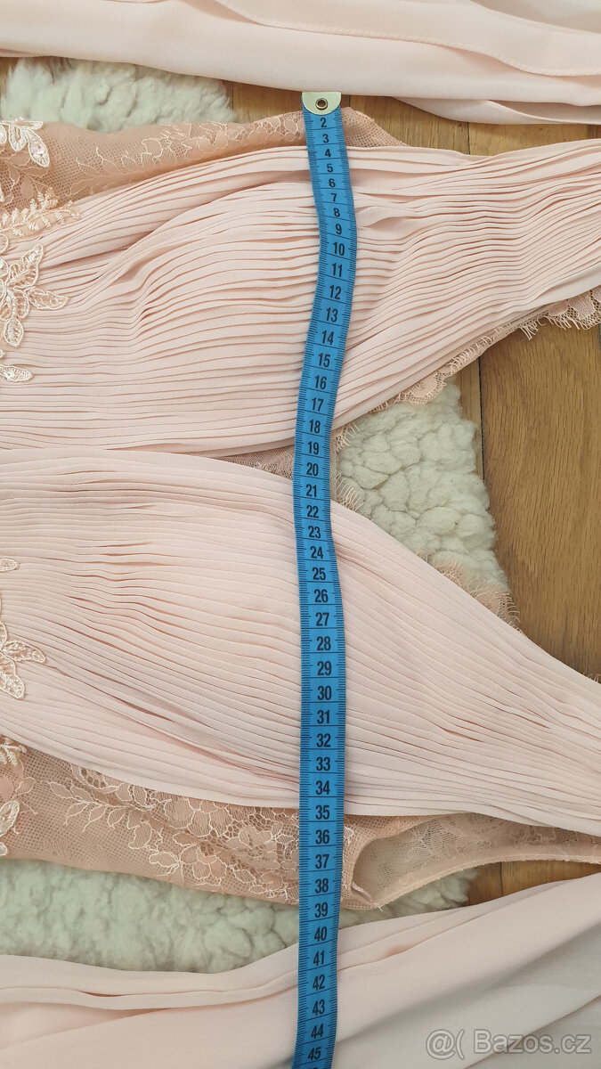 Forever Unique večerní šaty s vlečkou, 38 (M) - 6