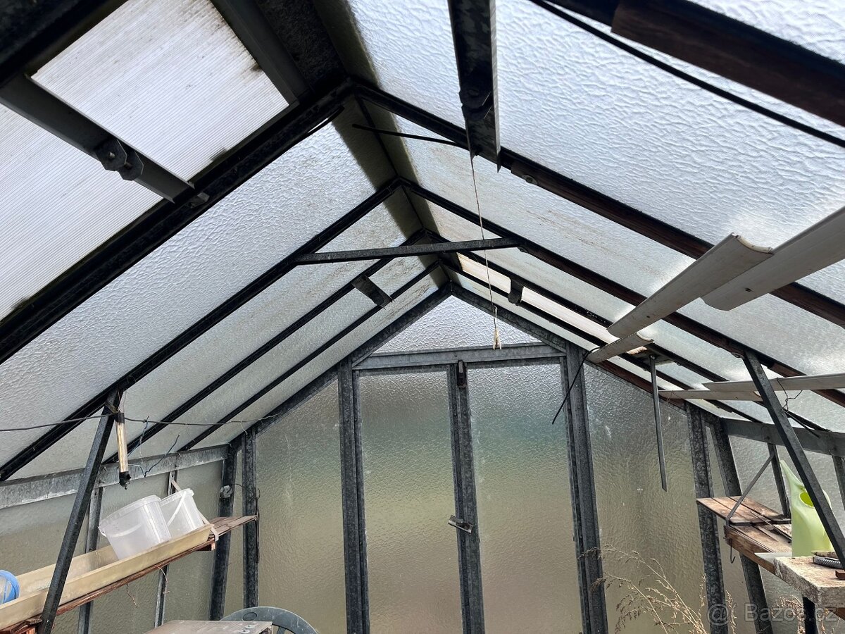 Zahradní skleník - 3x3m - 6