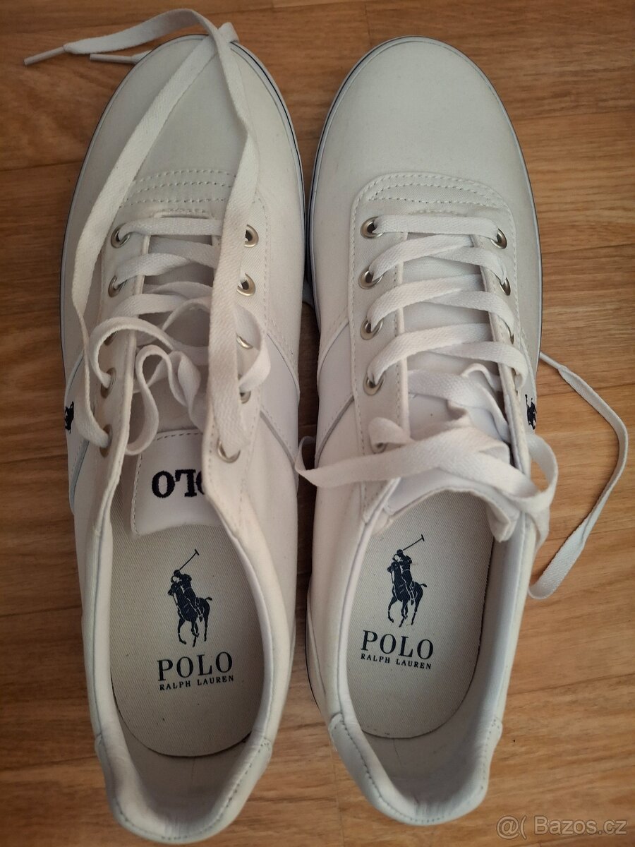Boty Ralph Lauren, vel. 44, bílé - 6
