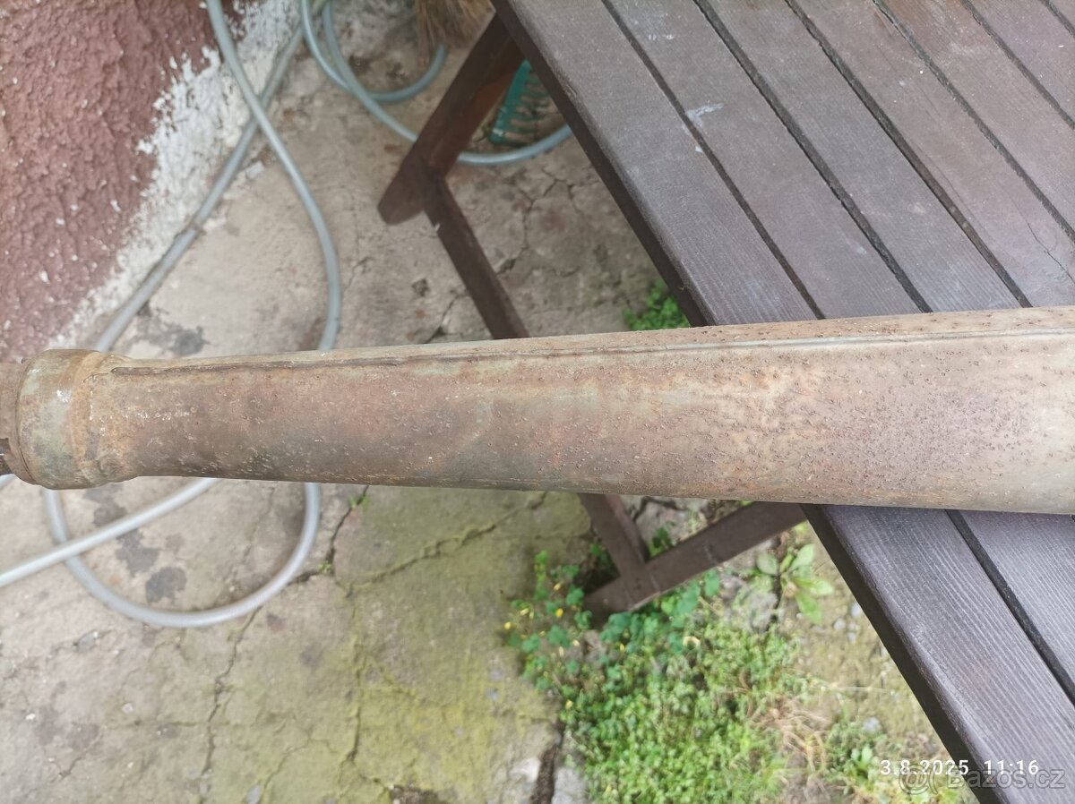 Prodám - výfuk a kolo na moto. - 6