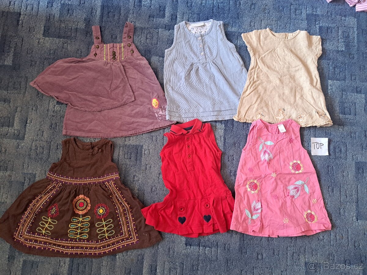 Balík oblečení holka 6-9 měsíců - 6