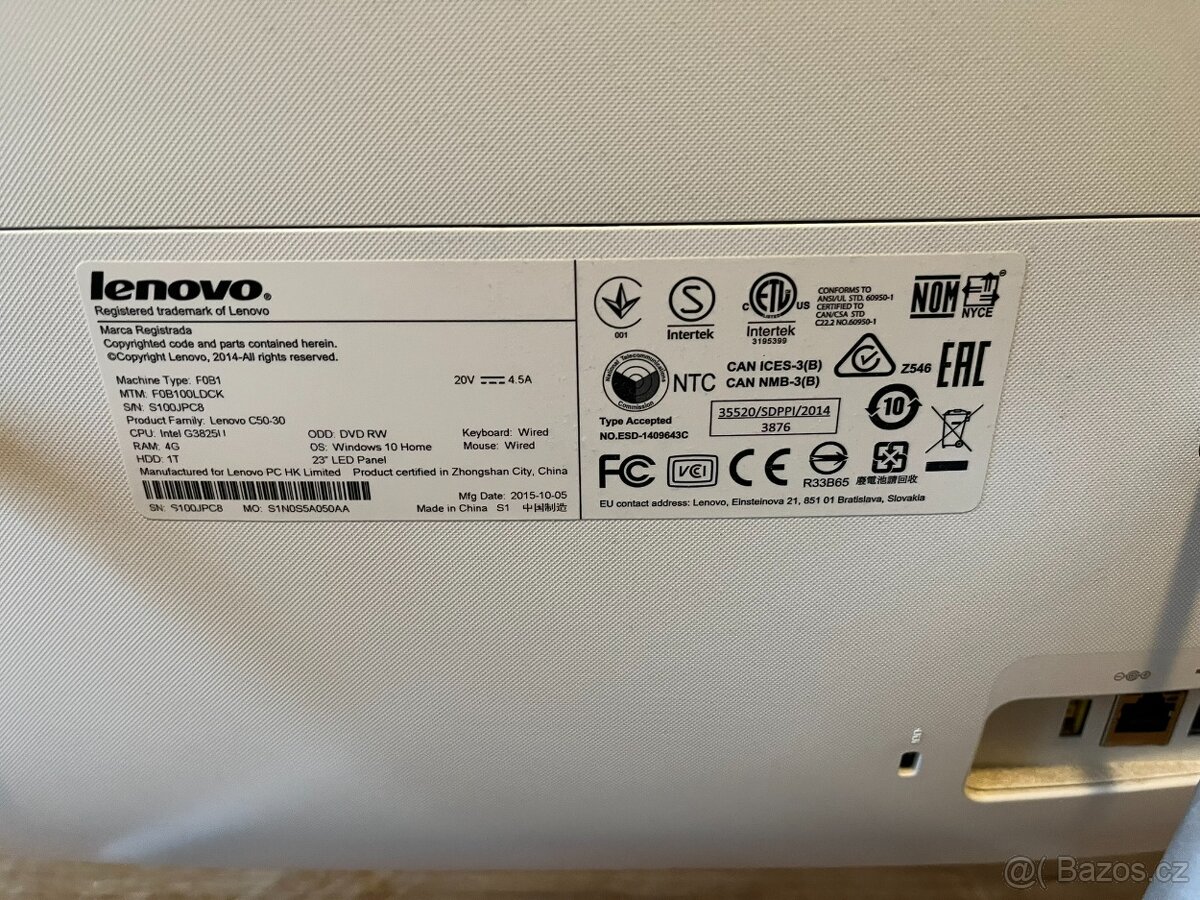 PC LENOVO allinone - 6