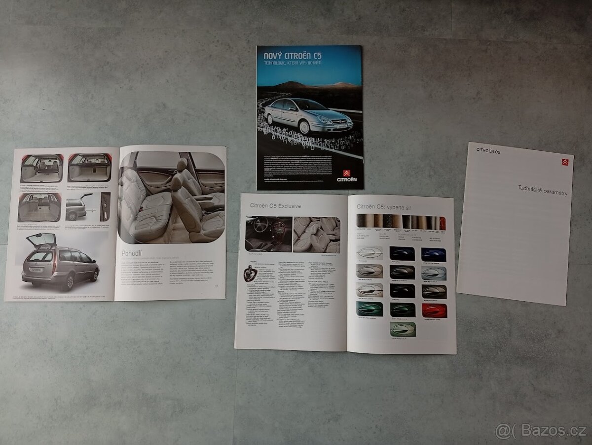 Citroen C5 - katalogy, prospekty - doprava v ceně - 6