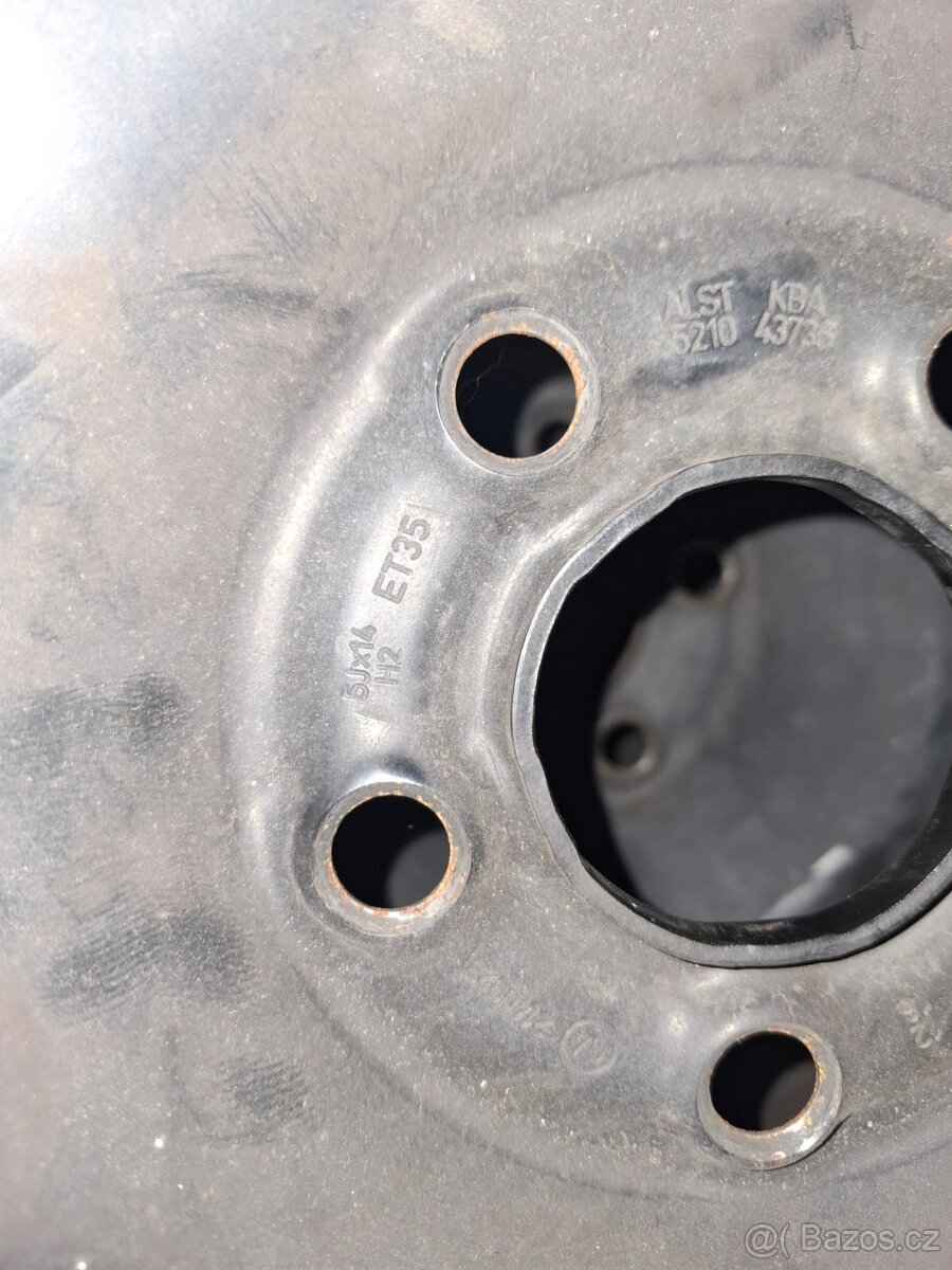 Sada kol 165/70R14 81T pneu Barum - 6