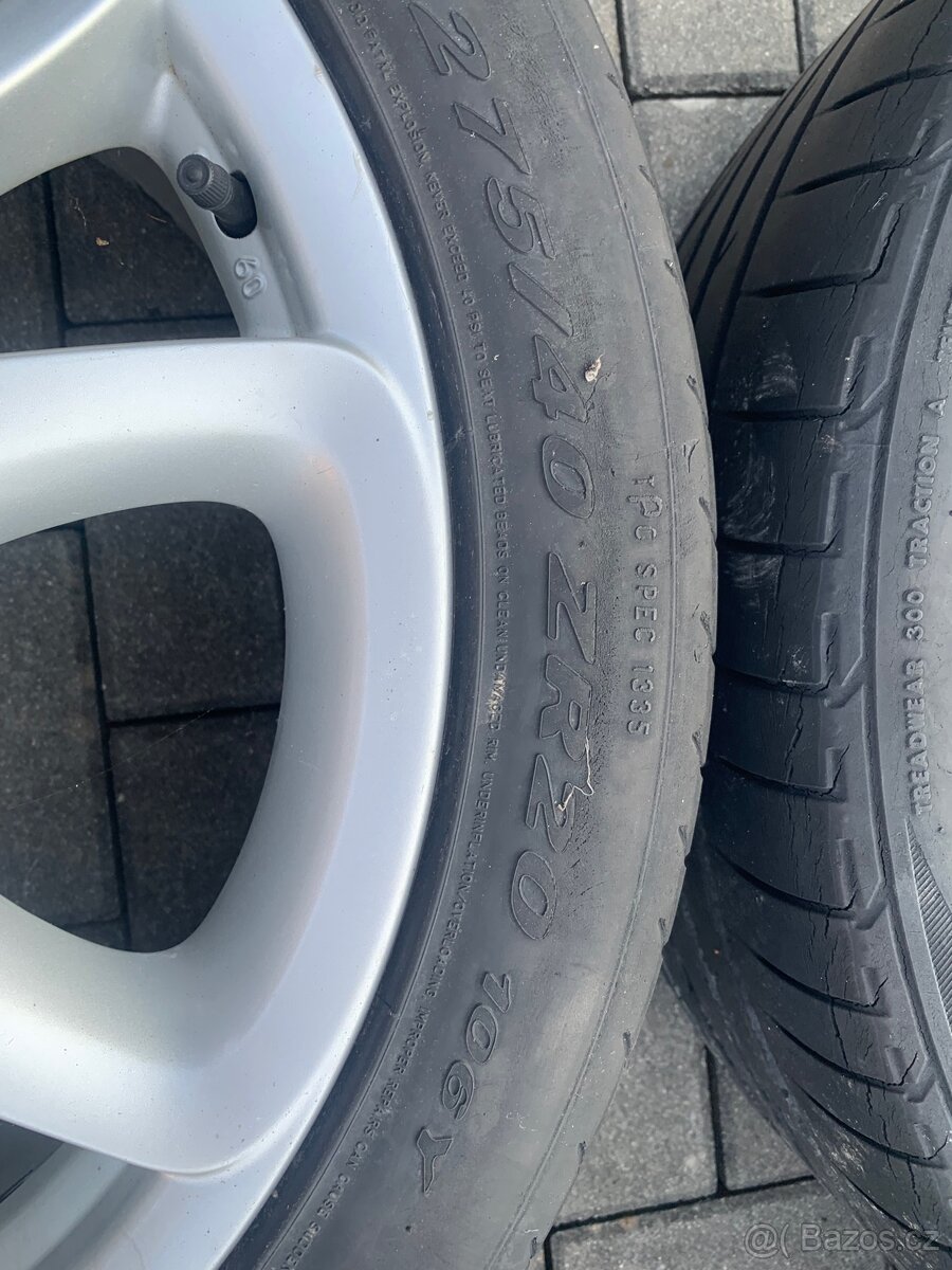 Porsche Cayenne kola R20 chvátá - 6