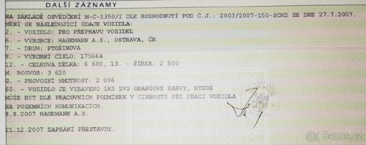 Odtahovka Fiat Ducato 2.5TD - 6