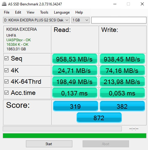 KIOXIA Exceria Plus G2 Portable 2TB - Nový - 6