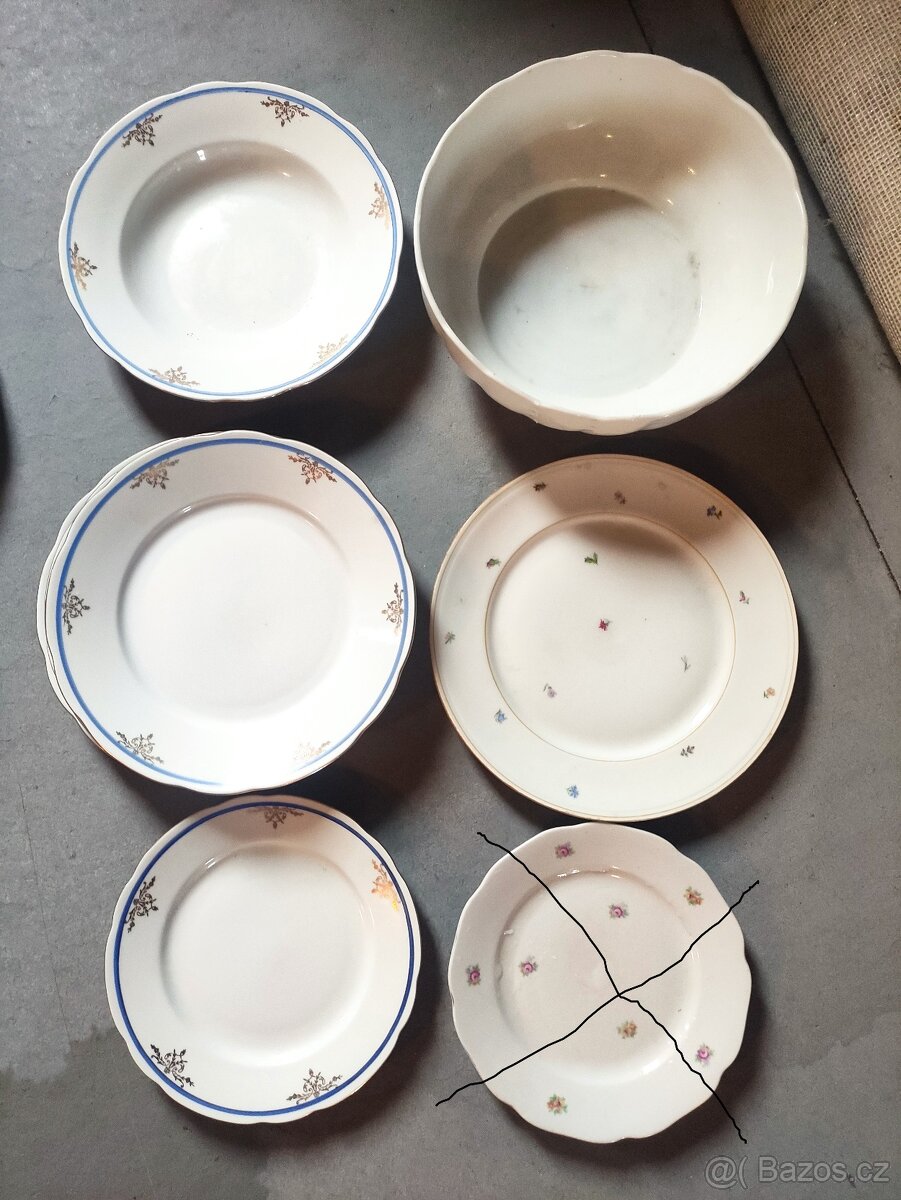 staré talíře - 6