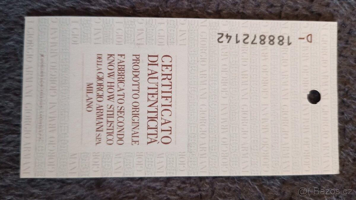 Prodám nové hodinky Armani - 6