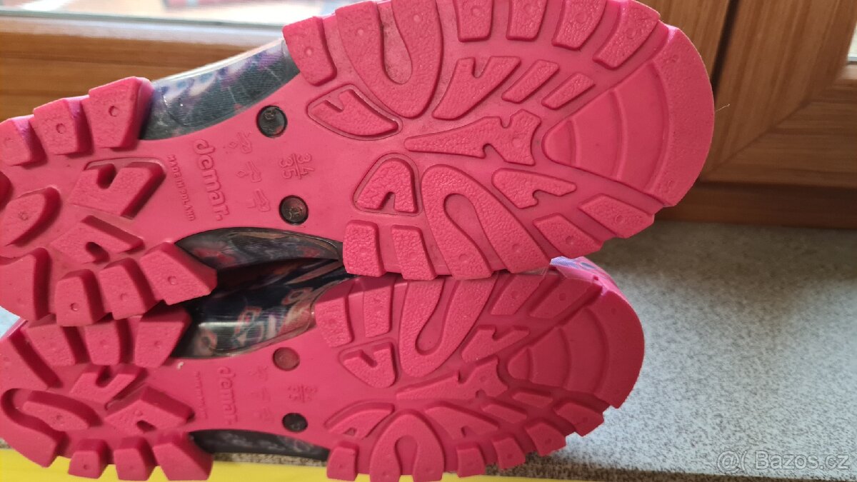 Děstké holínky vel.22, 32, 34-35 - 6