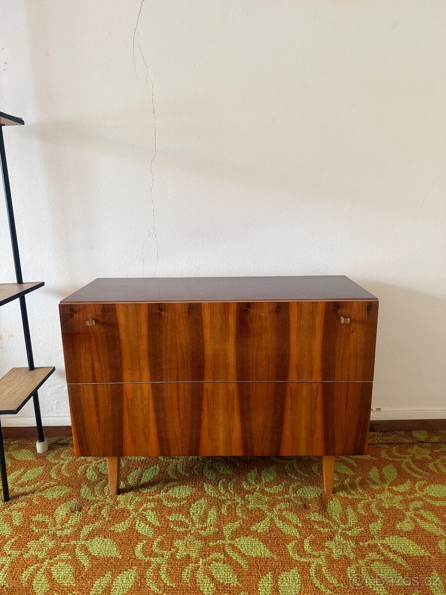 Retro obývací stěna+konferenční stolek - 6