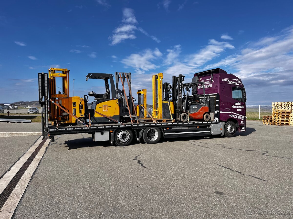 Přeprava doprava strojů - 6