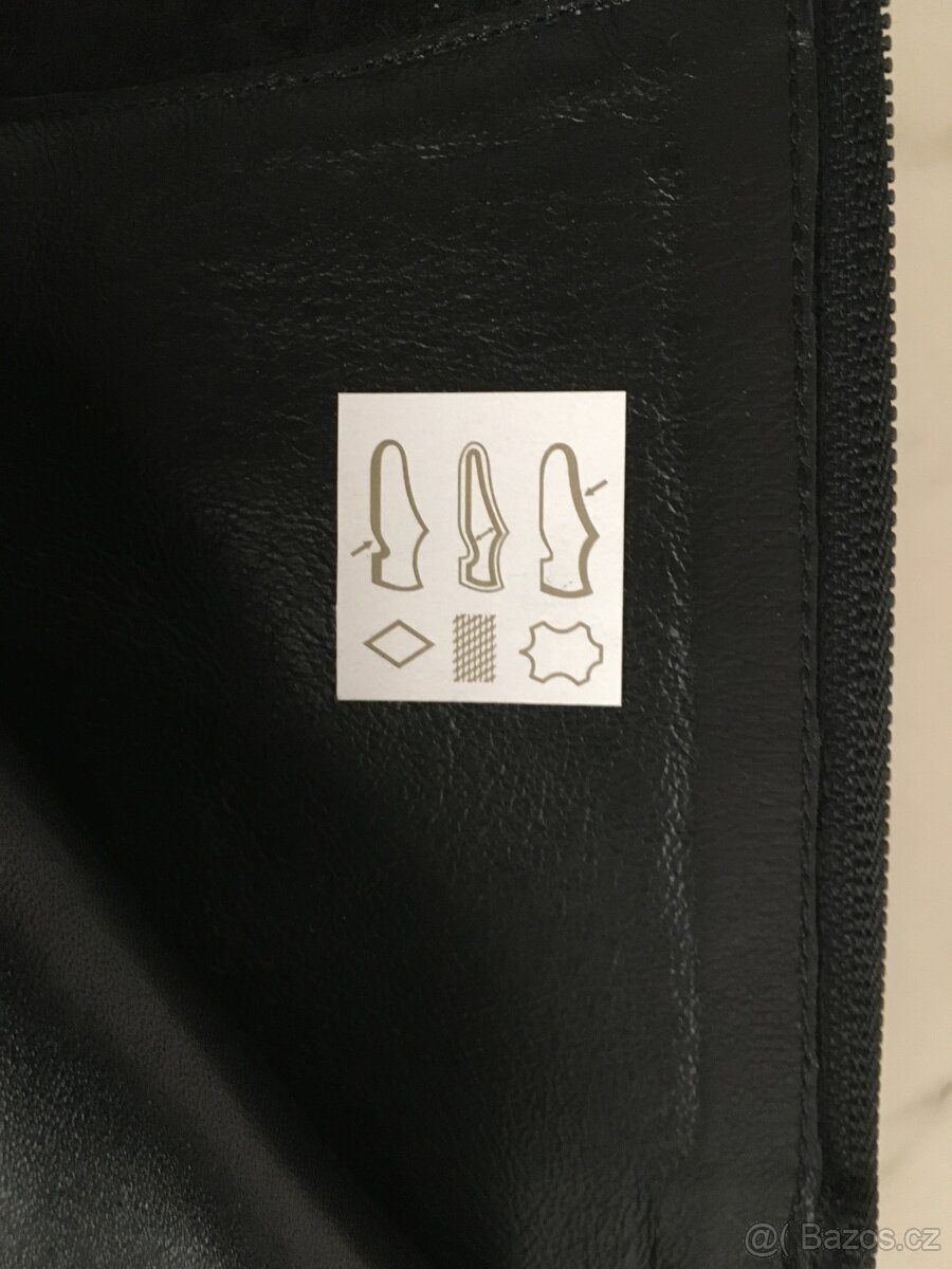 Kozačky dámské kožené Baldaccini mušketýrky 38 - 6