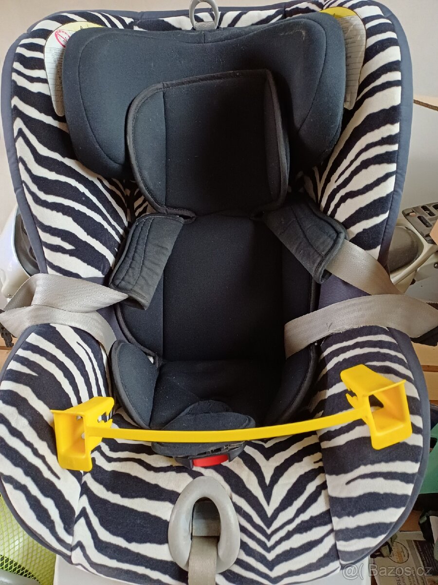 Autosedačka B. Römer 0–18 kg – zebra, stabilní 360°základna - 6