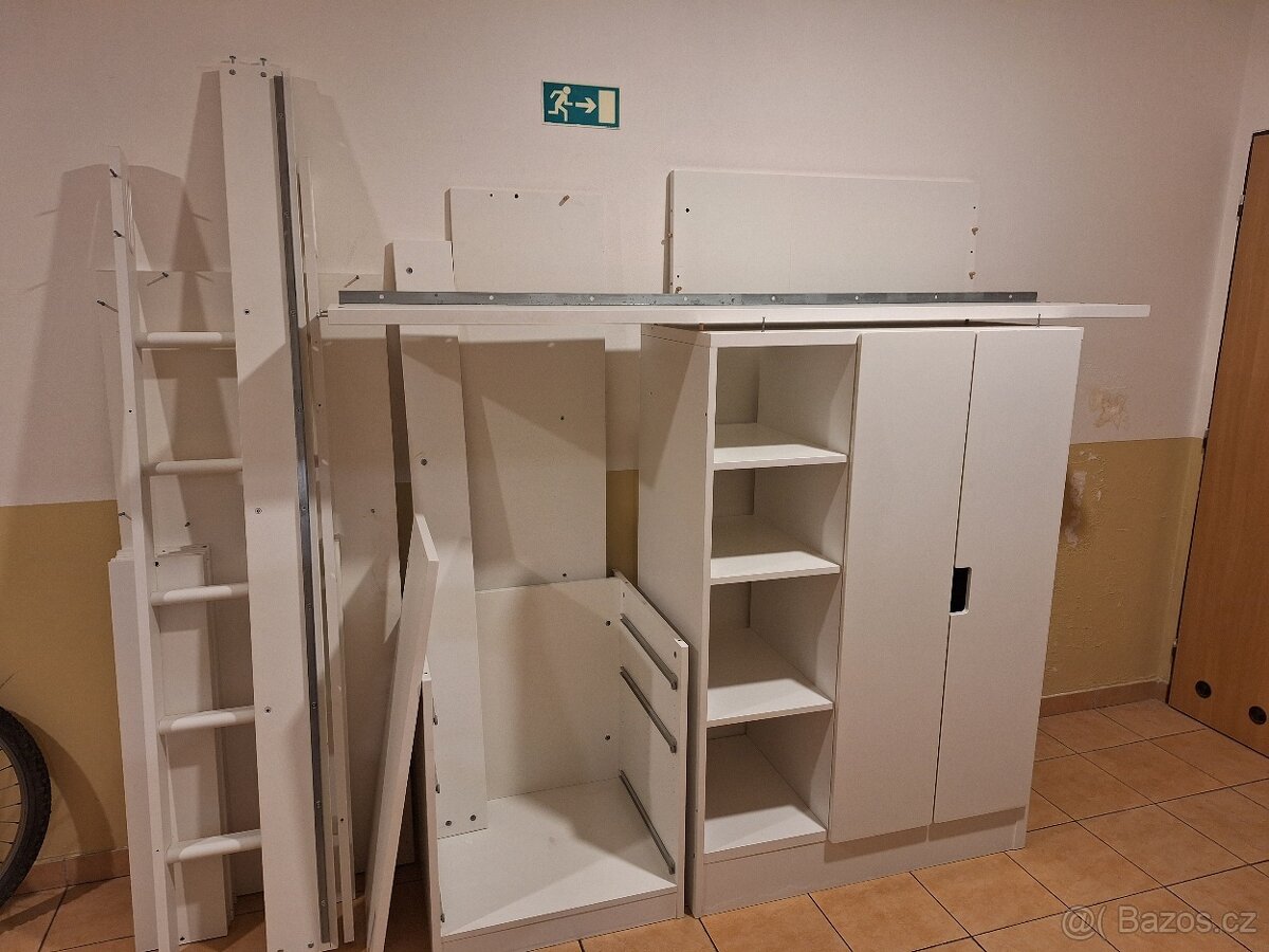 Postel patrová Stuva Ikea - 6