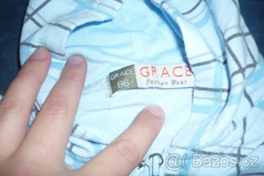 Teplákovka vel. 86, ale je menší - 6