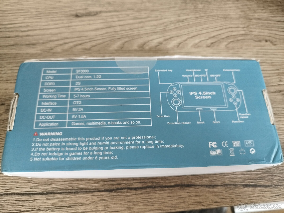 Handheld konzole SF3000 (20000 her) - 6