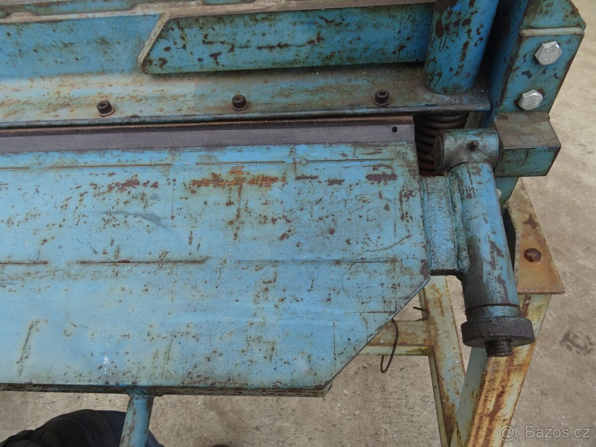 Klempířská ohýbačka plech 2 m - 6