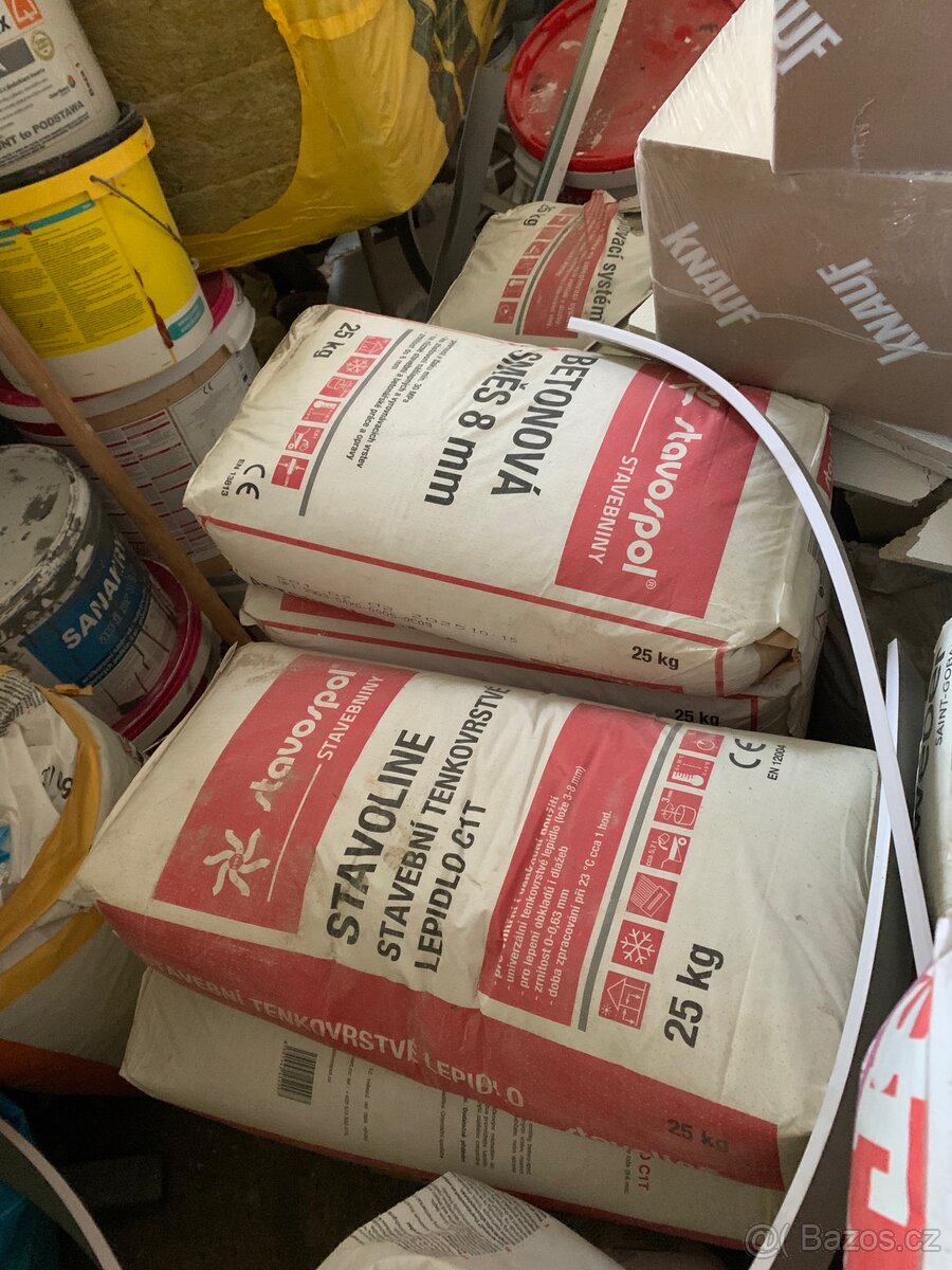 Staveb. hmoty, různé - 6