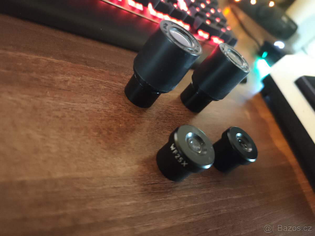 OMAX 40X-2500X laboratorní digitální trinokulární mikroskop - 6