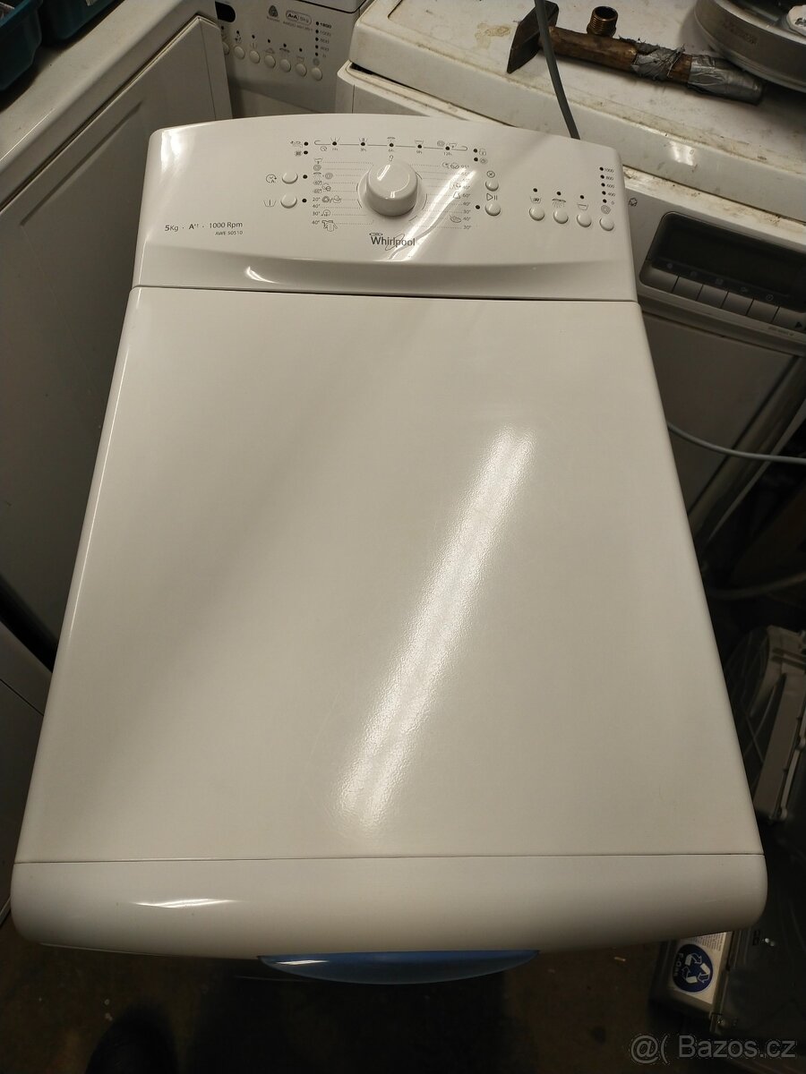 Prodám plně funkční pračku zn. WHIRLPOOL--5 kg--DOVEZU-- - 6