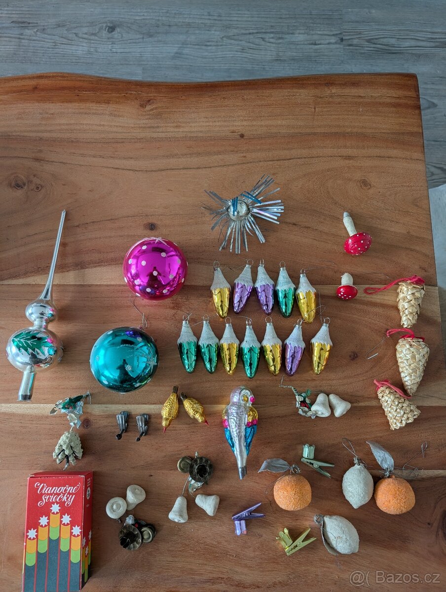 Retro ozdoby na stromeček - 6