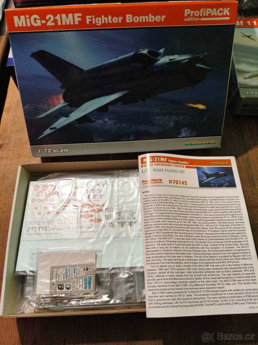 Modely letadel Eduard 1/72 - 6