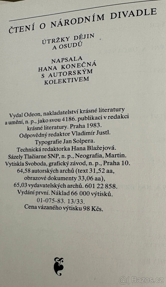 Čtení o Národním divadle (1983) - 6