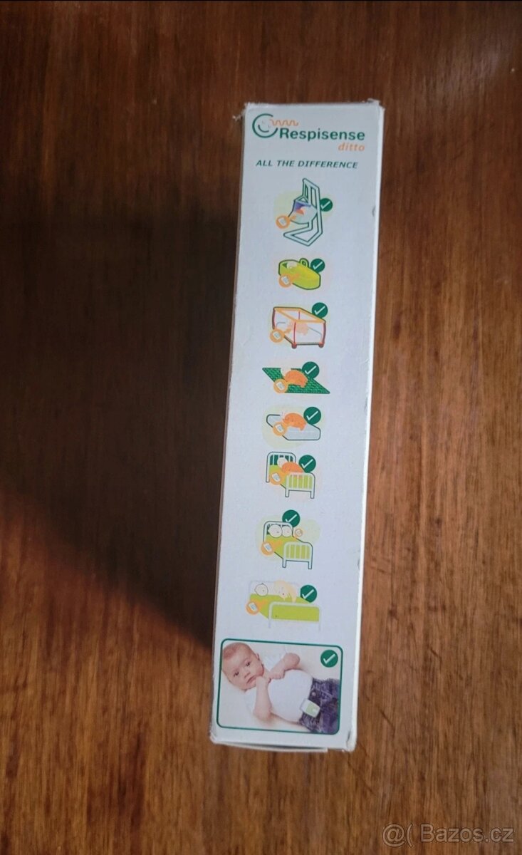 Monitor dechu Respisense Ditto, bezdrátový, přenosný - 6