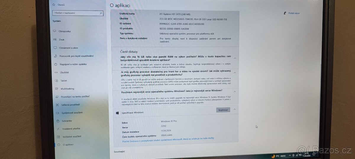 Stolní PC - funkční + příslušenství - 6
