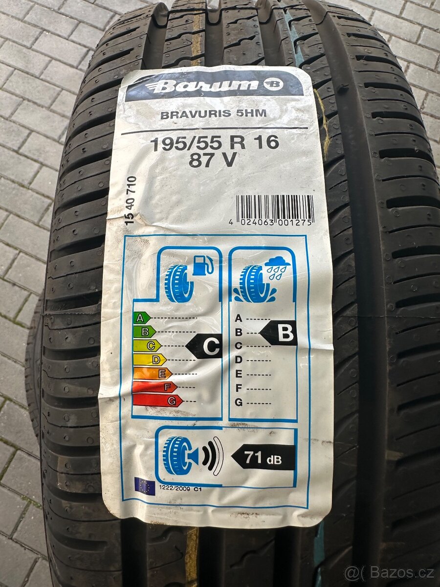 Nove Letní pneu Barum Bravuris 195/55 r16 - 6